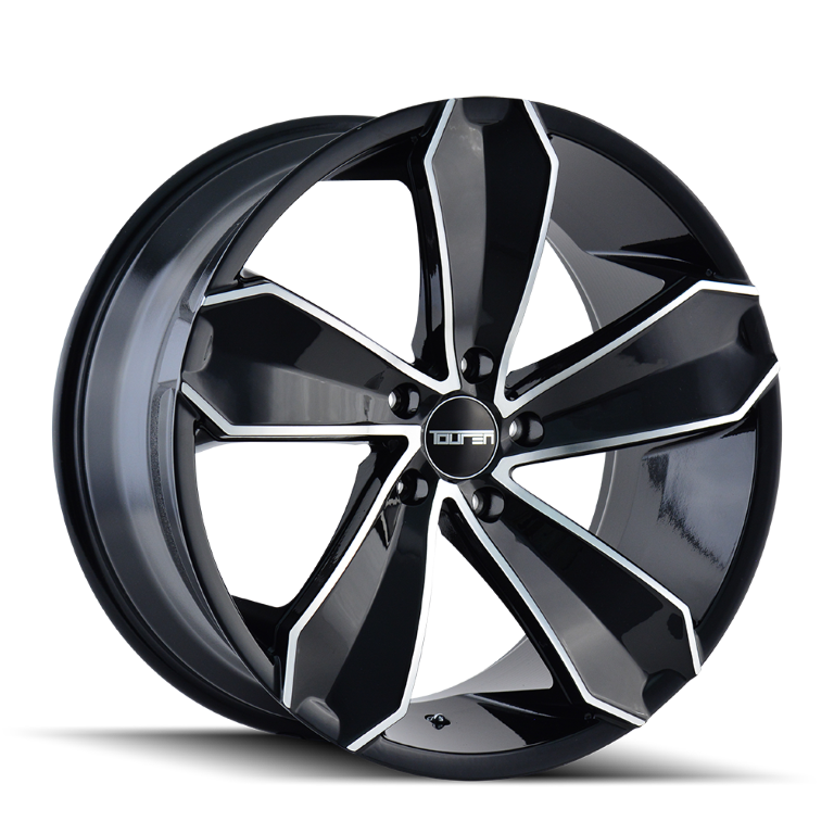 Touren TR71 Gloss black/machined face 20x10 +40 5x112mm 66.56mm - WheelWiz