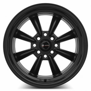 Vors TR9 All Matte Black 15x8 +20 4x108mm 73.1mm - WheelWiz