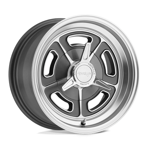 American Racing VN502 Mag Gray Machined 15x10 -32 Custom 76.5mm - WheelWiz