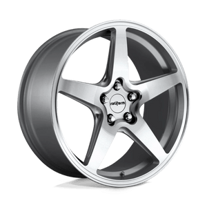 Rotiform R147 WGR Gloss Silver 20x10.5 +30 5x112mm 66.6mm - WheelWiz