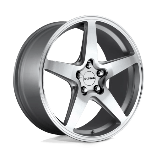 Rotiform R147 WGR Gloss Silver 18x8.5 +35 5x114.3mm 72.6mm - WheelWiz