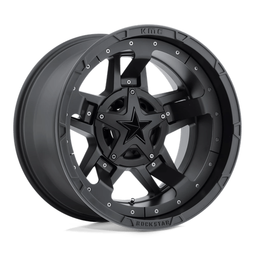 XD Series XD827 ROCKSTAR III Matte Black 17x9 -12 Custom 78.1mm - WheelWiz