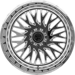 Fittipaldi FTF07 Polished 22x12 -51 5x127mm 71.5mm - WheelWiz