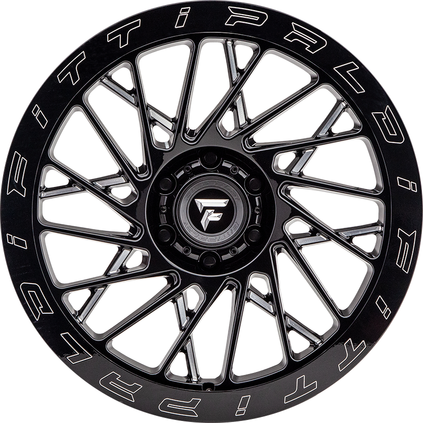 Fittipaldi FTF03 Black Milled 20x9 +6 6x139.7mm 78.1mm - WheelWiz