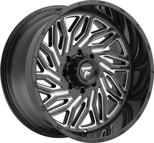 Fittipaldi FTC13 Black Milled 24x12 -44 8x170mm 125.2mm - WheelWiz