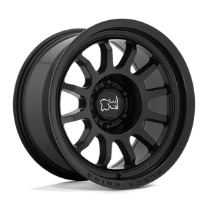 Black Rhino RAPID Matte Black 20x9 +12 6x135mm 87.1mm - WheelWiz