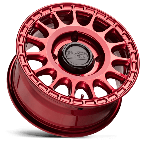 Black Rhino SANDSTORM UTV Candy Red 15x7 +36 4x156mm 132mm - WheelWiz