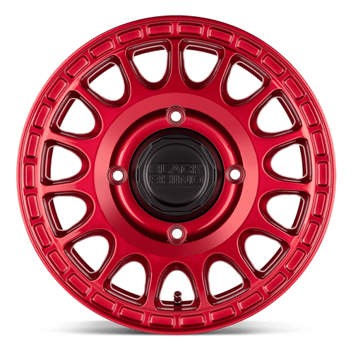 Black Rhino SANDSTORM UTV Candy Red 15x7 +36 4x137mm 106.1mm - WheelWiz