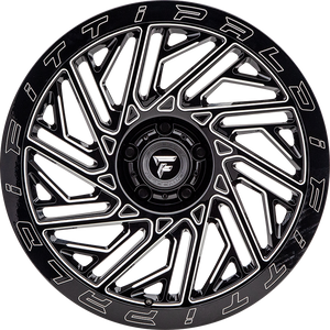 Fittipaldi FTF05 Black Milled 20x9 +6 5x127mm 71.5mm - WheelWiz