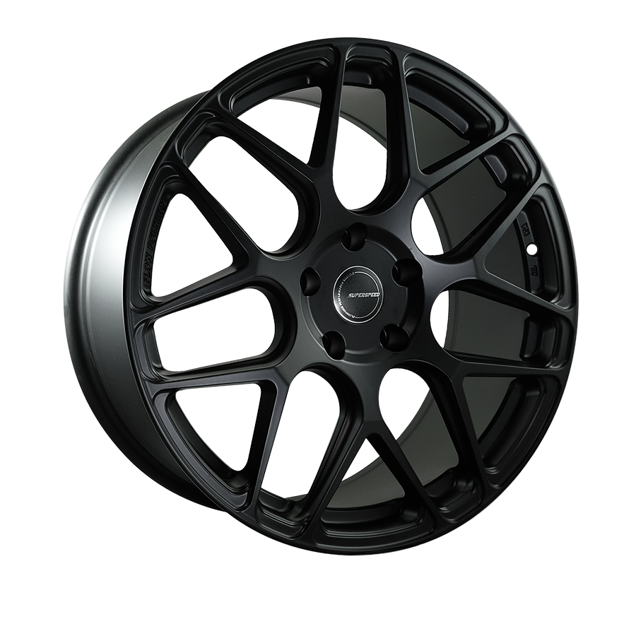 Superspeed RF01 Matt Black 19x8.5 +32 5x112mm 66.6mm - WheelWiz