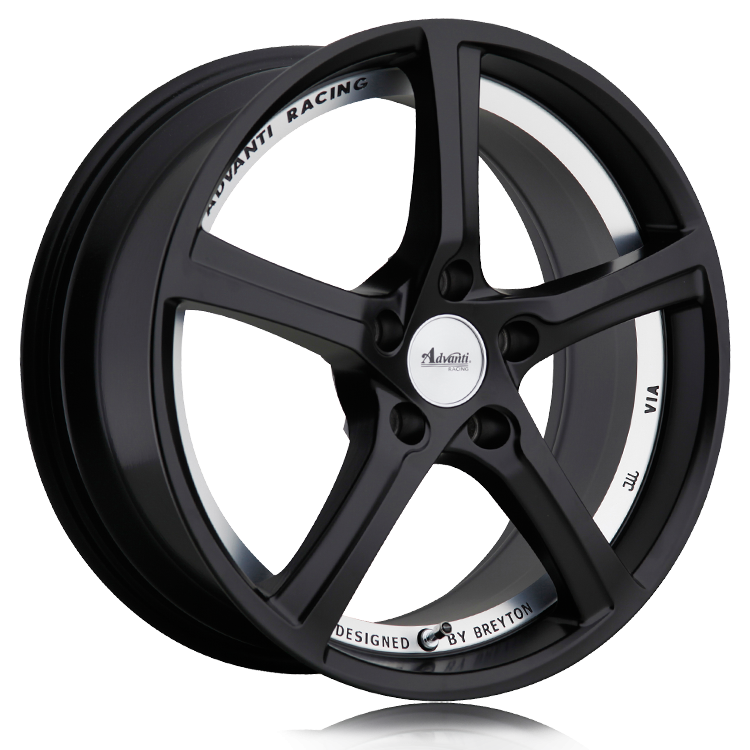 Advanti 15Th Anniversary Matte Black Undercut 20x8.5 +35 5x112mm 73.1mm - WheelWiz