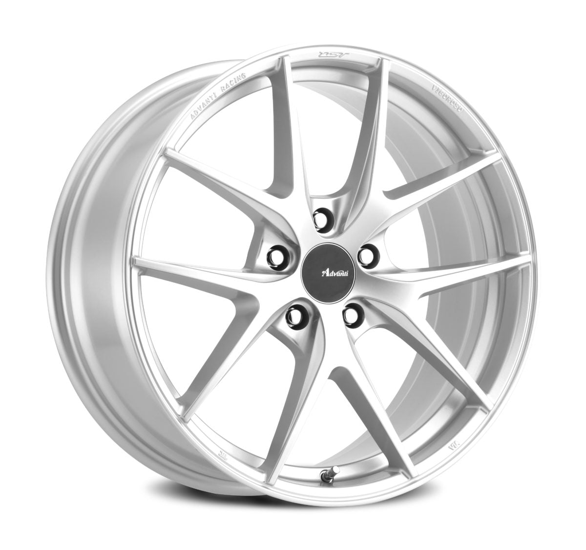 Advanti Vigoroso Flash Silver 20x9 +40 5x112mm 73.1mm - WheelWiz