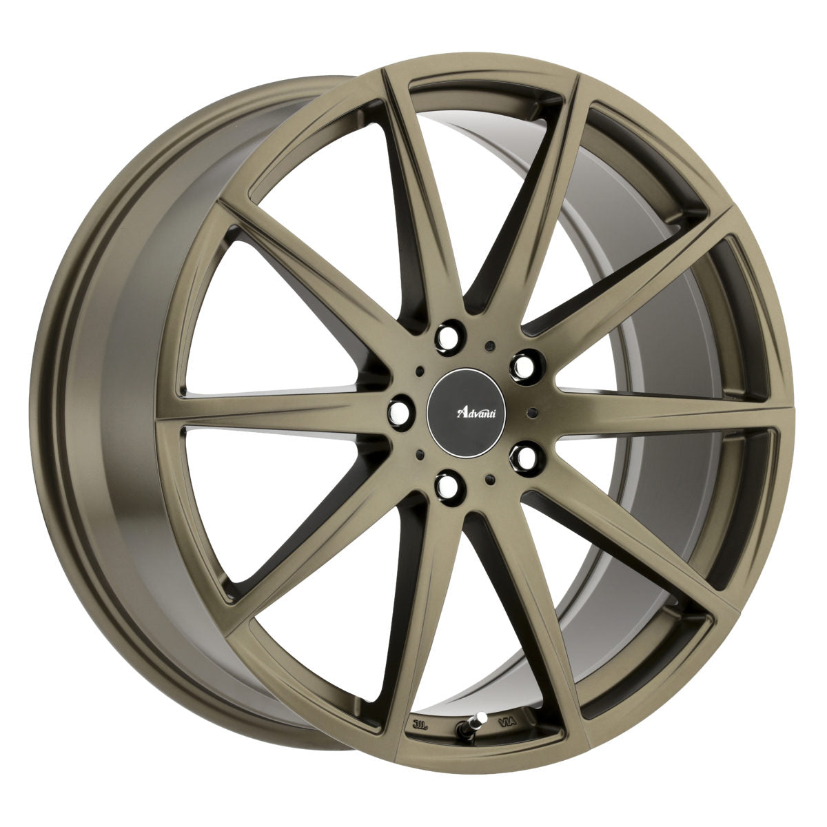 Advanti Dieci Bronze 19x8.5 +45 5x112mm 66.6mm - WheelWiz