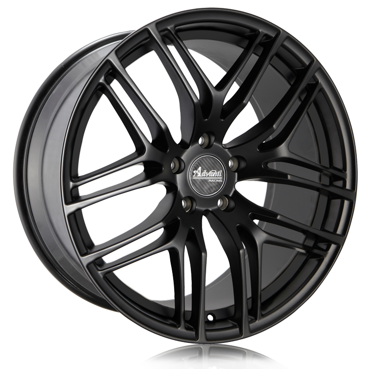 Advanti Bello Matte Black Undercut 20x9 +30 5x120mm 74.1mm - WheelWiz