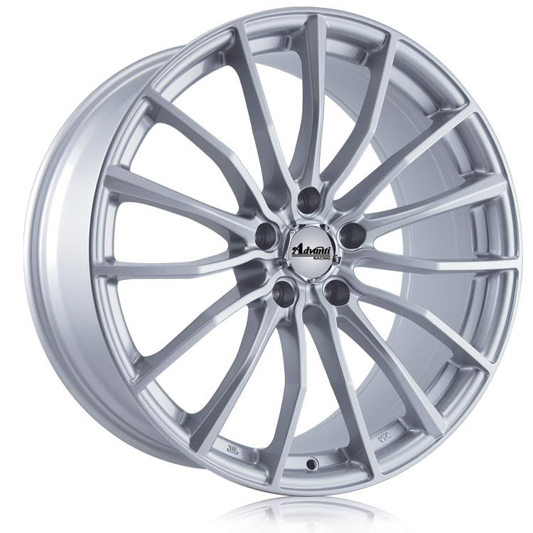 Advanti Lupo Standard Silver 16x7 +45 5x114.3mm 73.1mm - WheelWiz