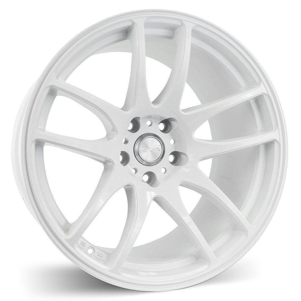 ESR Wheels SR08 Gloss White 18x10.5 +22 5x114.3mm 73.1mm - WheelWiz