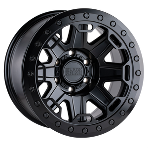 Black Rhino RIFT BEADLOCK MATTE BLACK 17x8.5 -38 8x165.1mm 125.2mm - WheelWiz