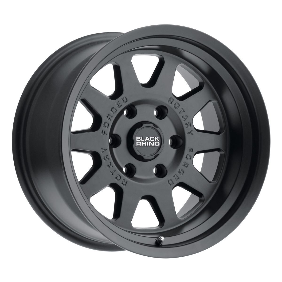 Black Rhino STADIUM MATTE BLACK 20x9 +12 6x135mm 87.1mm - WheelWiz