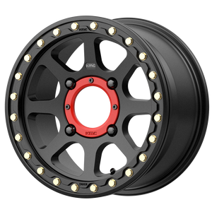 KMC KS234 ADDICT 2 BEADLOCK SATIN BLACK 15x6 +38 4x110mm 86.0mm - WheelWiz