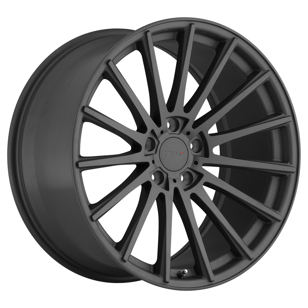 TSW CHICANE MATTE GUNMETAL 19x8.5 +32 5x112mm 72.1mm - WheelWiz