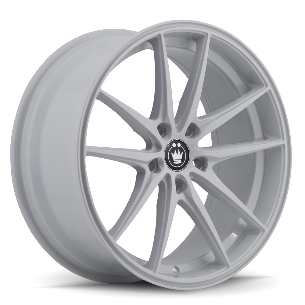 Konig Oversteer White 17x8 +45 5x100mm 73.1mm - WheelWiz