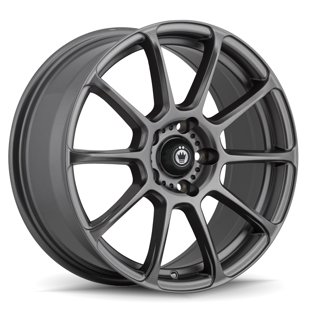 Konig Runlite Matte Grey 16x7.5 +45 4x100mm 73.1mm - WheelWiz