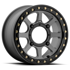 KMC KS234 ADDICT 2 BEADLOCK SATIN GRAY 14x7 +38 4x110mm 86.0mm - WheelWiz