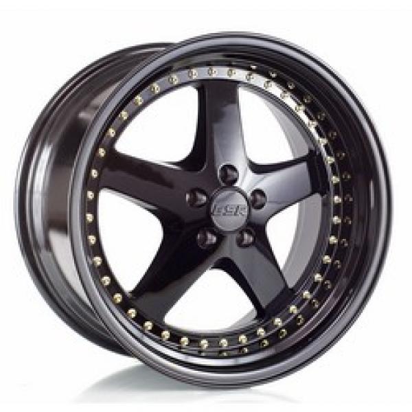 ESR Wheels SR04 Gloss Black 18x10.5 +22 5x120mm 72.6mm - WheelWiz