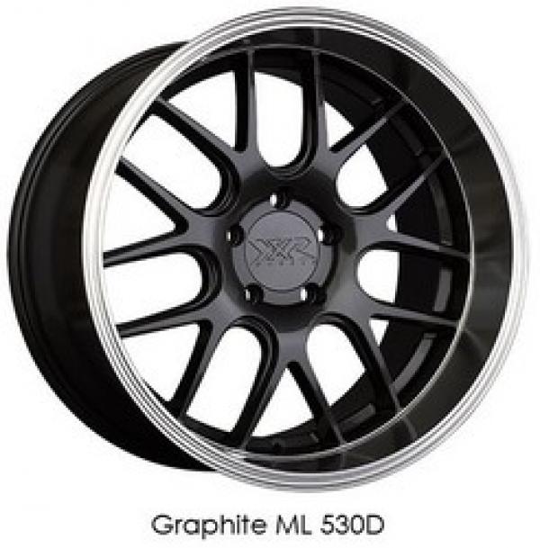 XXR Wheels 530D Graphite / ML 18x9 +35 5x114.3mm 73.1mm - WheelWiz