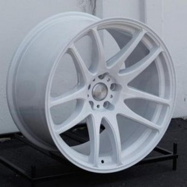 ESR Wheels SR08 GLOSS WHITE  17x8.5 +30 5x114.3mm 72.6mm - WheelWiz