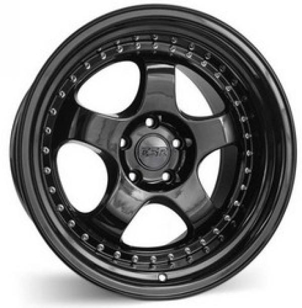 ESR Wheels SR06 GLOSS BLACK  18x8.5 +30 5x100mm 72.6mm - WheelWiz
