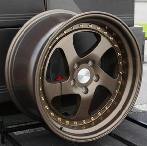 ESR Wheels SR02 Matte Bronze 18x9.5 +35 5x114.3mm 73.1mm - WheelWiz
