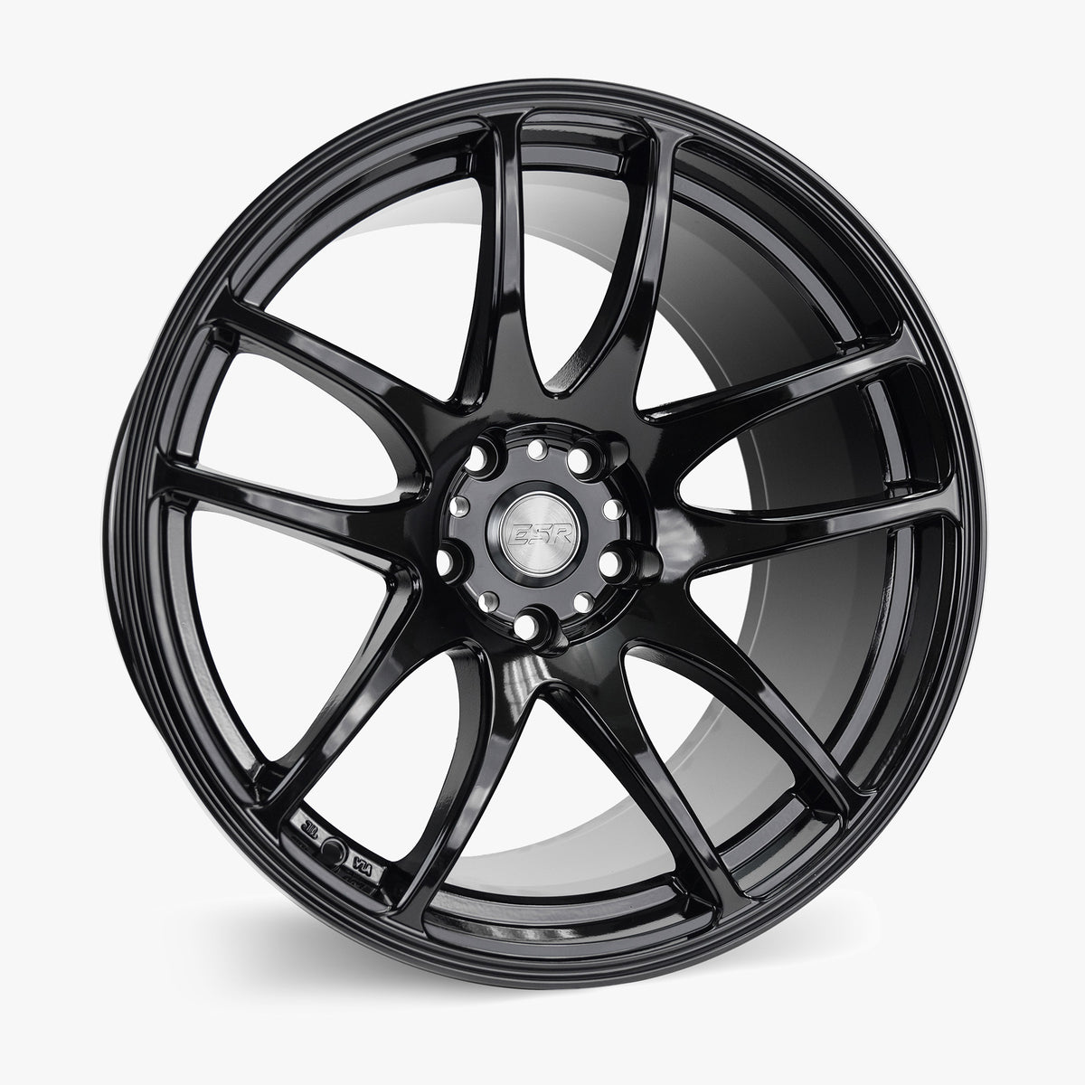 ESR Wheels SR08 Gloss Black 19x9.5 +35 5x114.3mm 73.1mm - WheelWiz