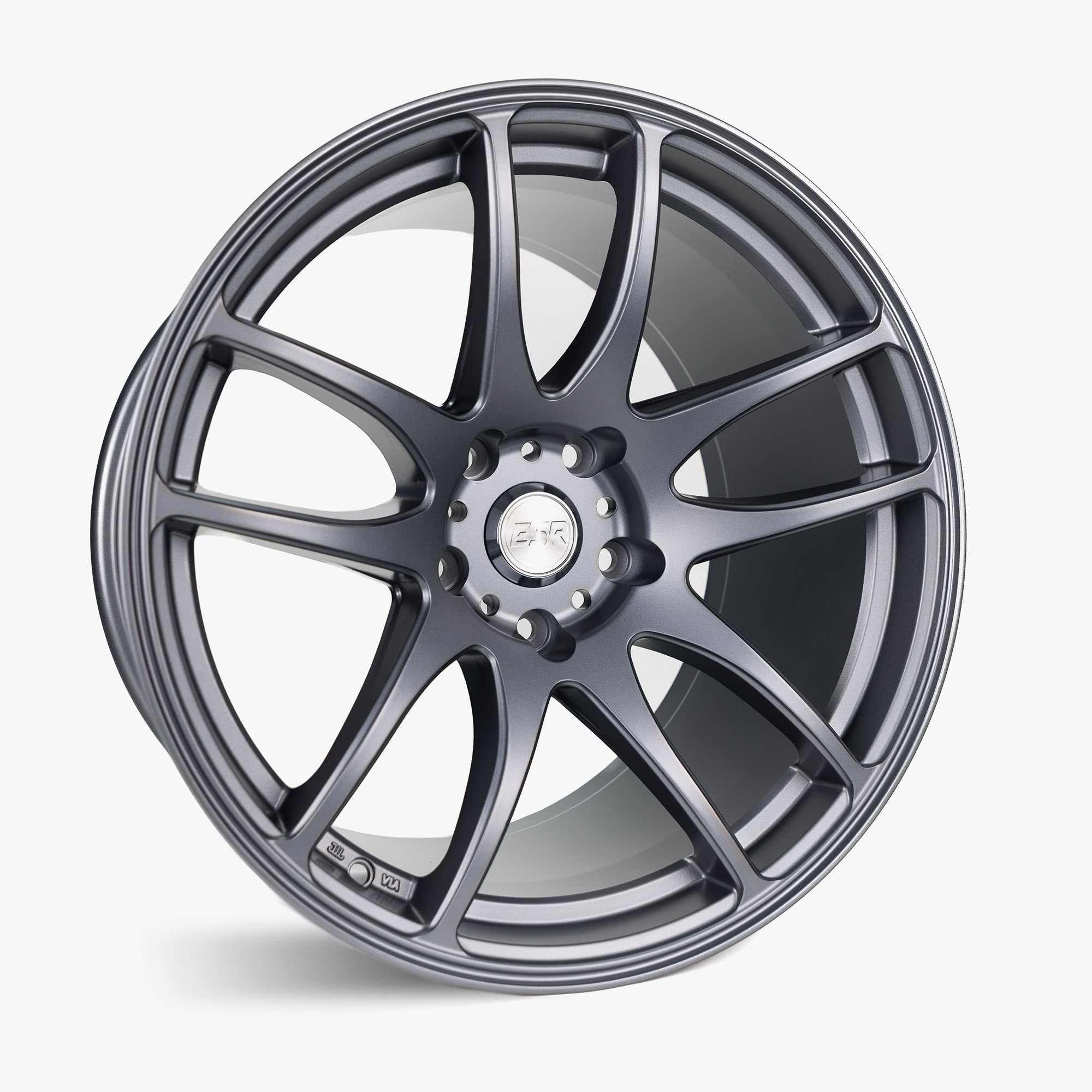 ESR Wheels SR08 Satin Titanium 17x8.5 +30 5x114.3mm 73.1mm - WheelWiz