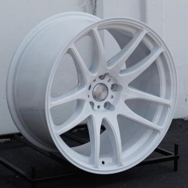 ESR Wheels SR08 Gloss White 18x9.5 +35 5x114.3mm 73.1mm - WheelWiz