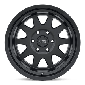 Black Rhino STADIUM Matte Black 18x9 +12 6x114.3mm 76.1mm - WheelWiz