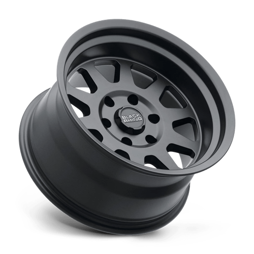 Black Rhino STADIUM Matte Black 17x8 +45 5x160mm 65.1mm - WheelWiz