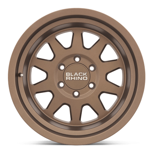 Black Rhino STADIUM Matte Bronze 18x9.5 -18 6x139.7mm 112.1mm - WheelWiz
