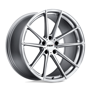 TSW BATHURST SILVER W/ MIRROR CUT FACE 18x9.5 +39 5x120mm 76.1mm - WheelWiz