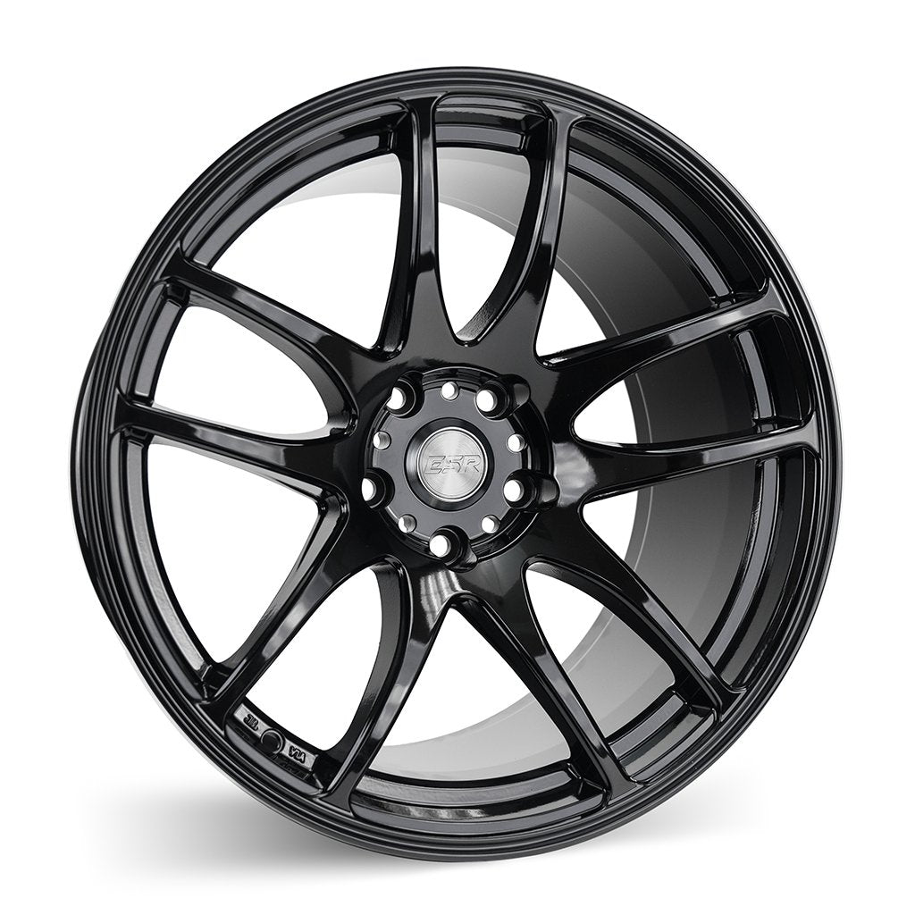 ESR Wheels SR08 Gloss Black 18x9.5 +22 5x114.3mm 73.1mm - WheelWiz