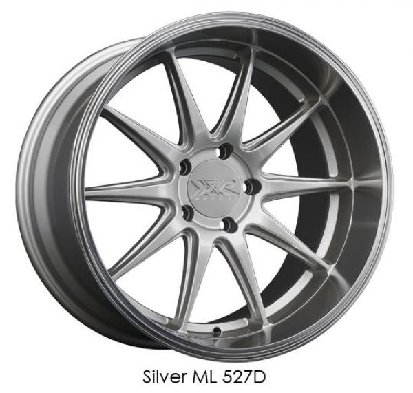 XXR Wheels 527D Silver / ML 18x9 +35 5x108mm 73.1mm - WheelWiz